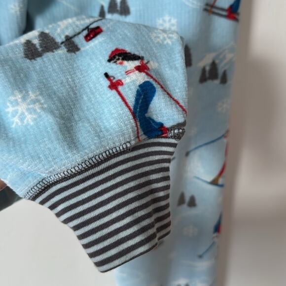 NWT PJ Salvage Vintage Velour Retro Ski Girls Lounge Pants Joggers Pajamas L - Picture 4 of 7